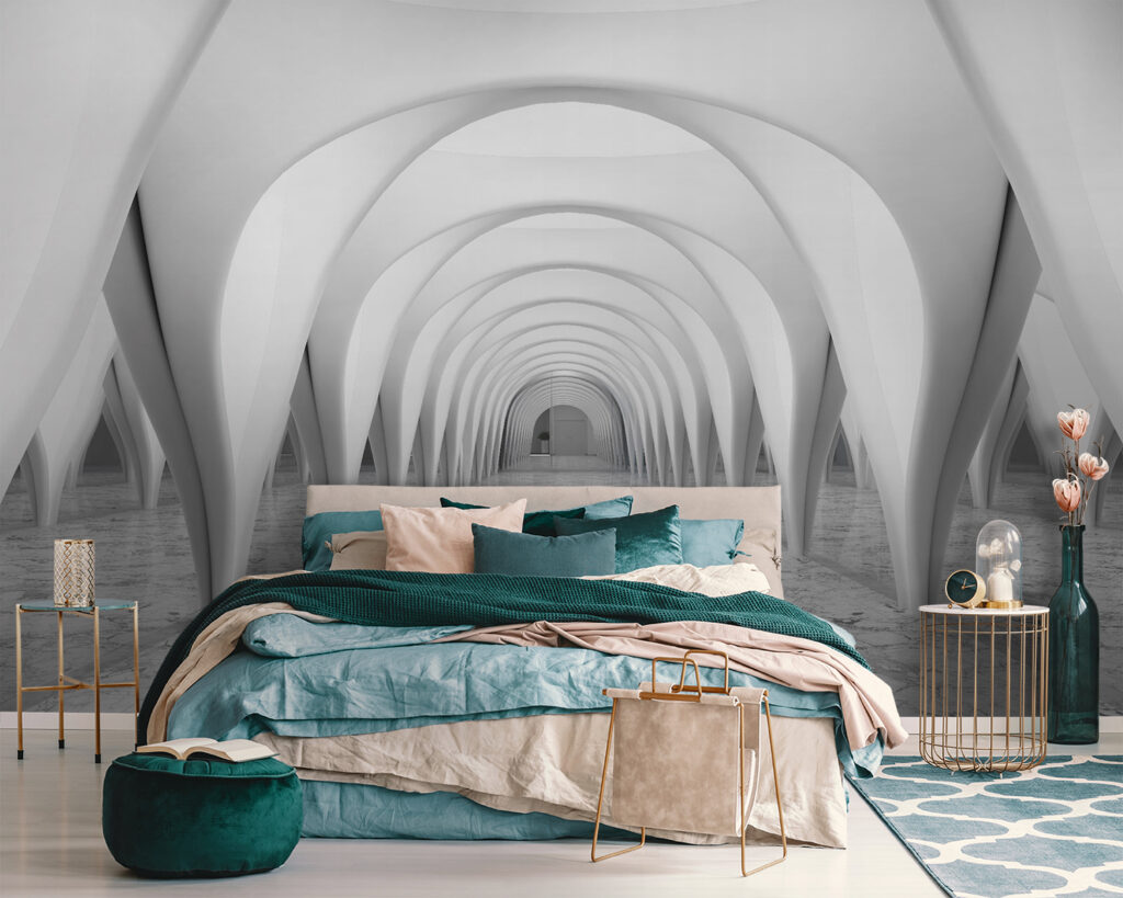 Archi bianchi riflessi — ambiente 2