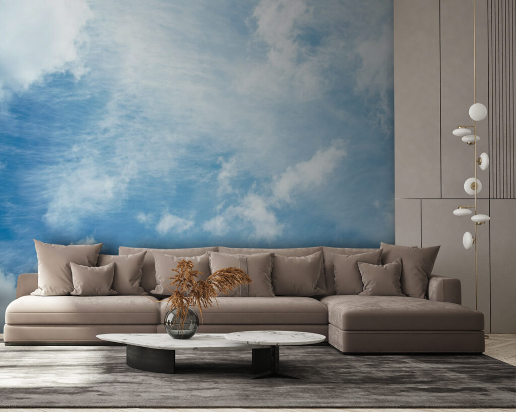 Nuvole bianche nell’azzurro — ambiente 5
