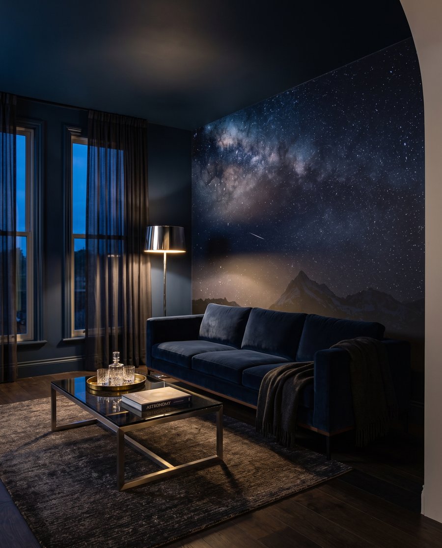 Stelle sopra cime scure — ambiente 2