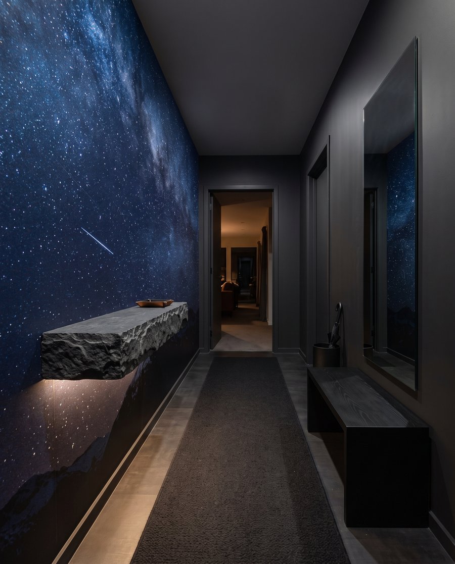 Stelle sopra cime scure — ambiente 3