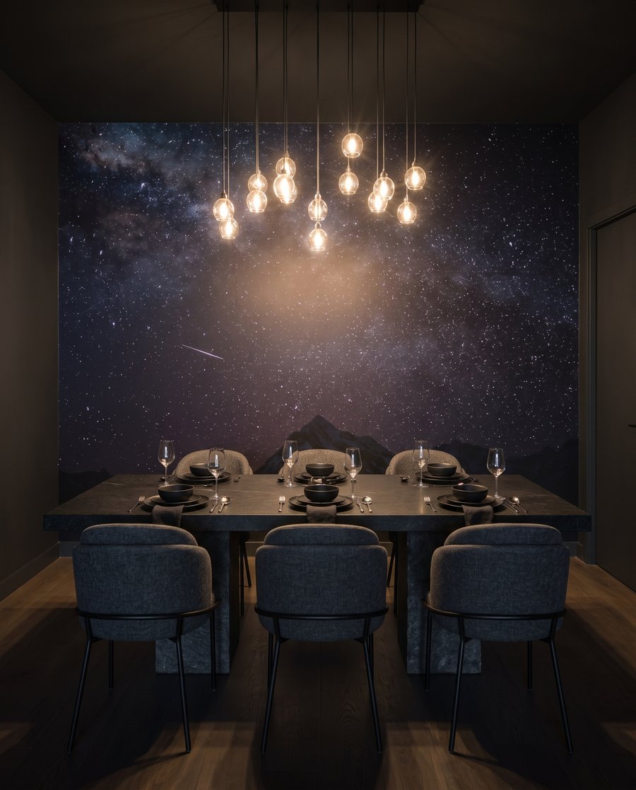 Stelle sopra cime scure — ambiente 4