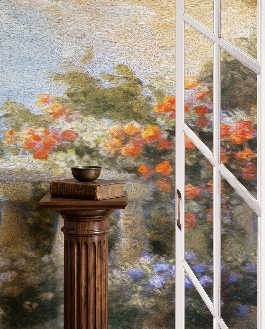 Finestre sul giardino — dettaglio