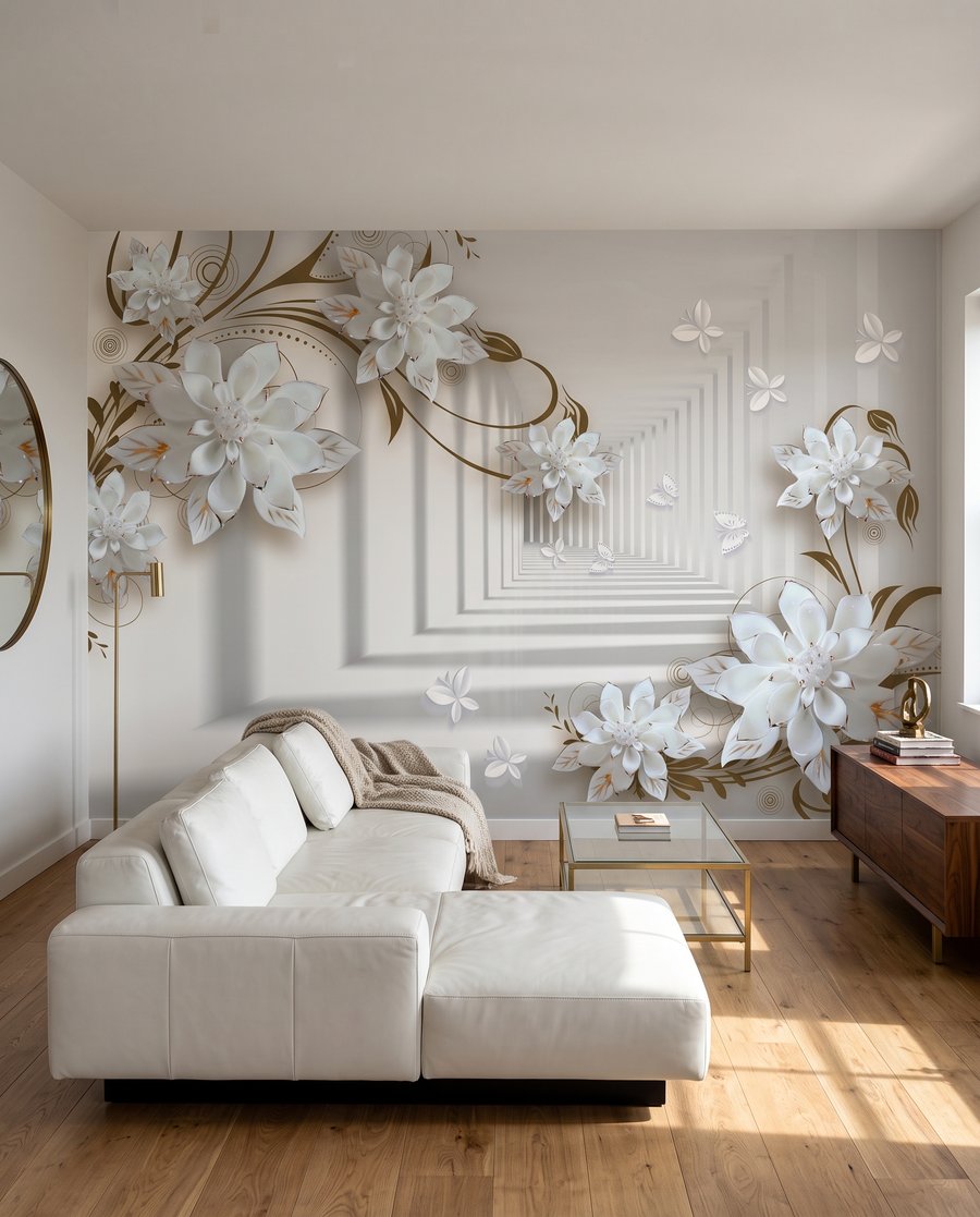 Fiori lungo i corridoi — ambiente 3