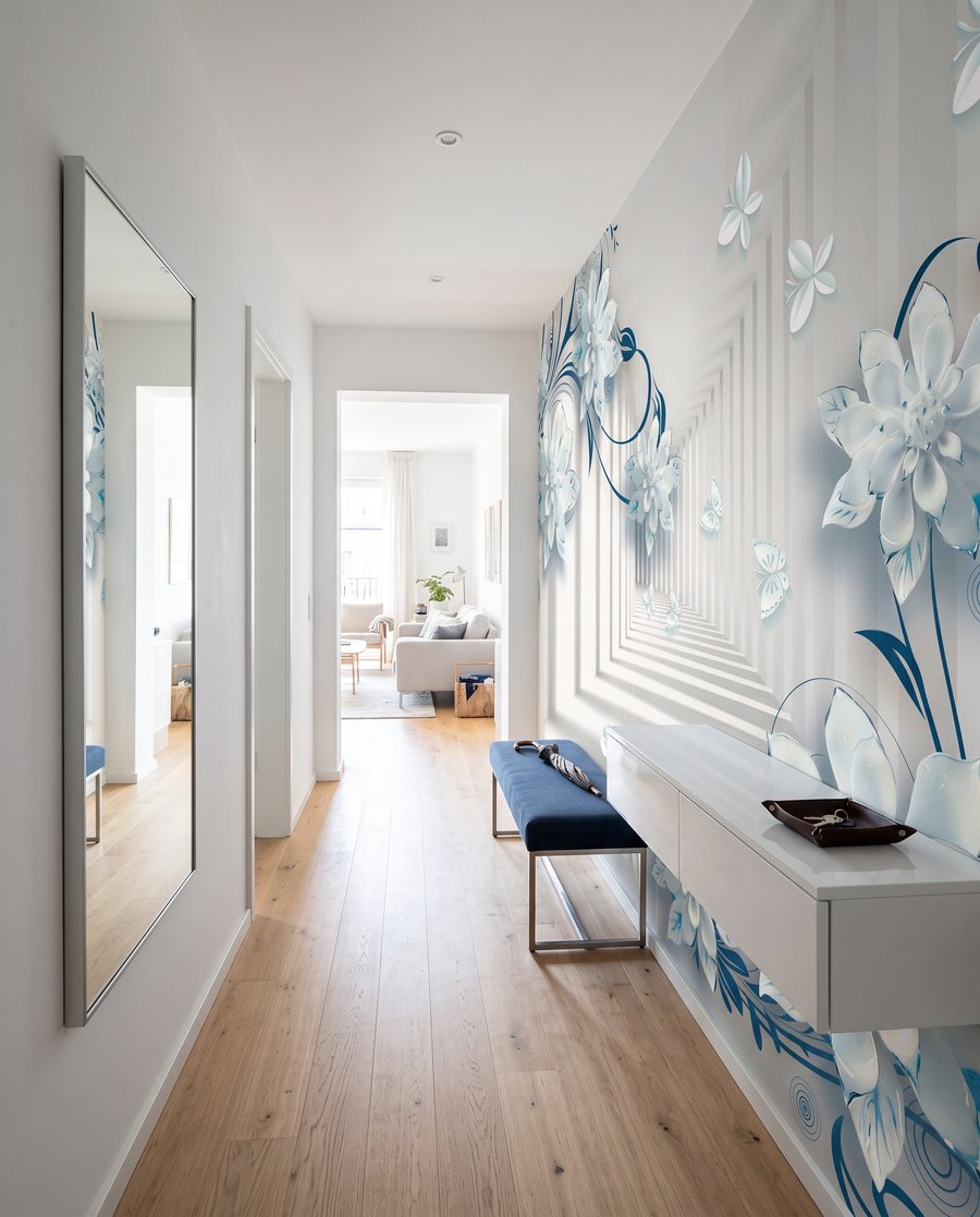 Fiori lungo i corridoi — ambiente 4