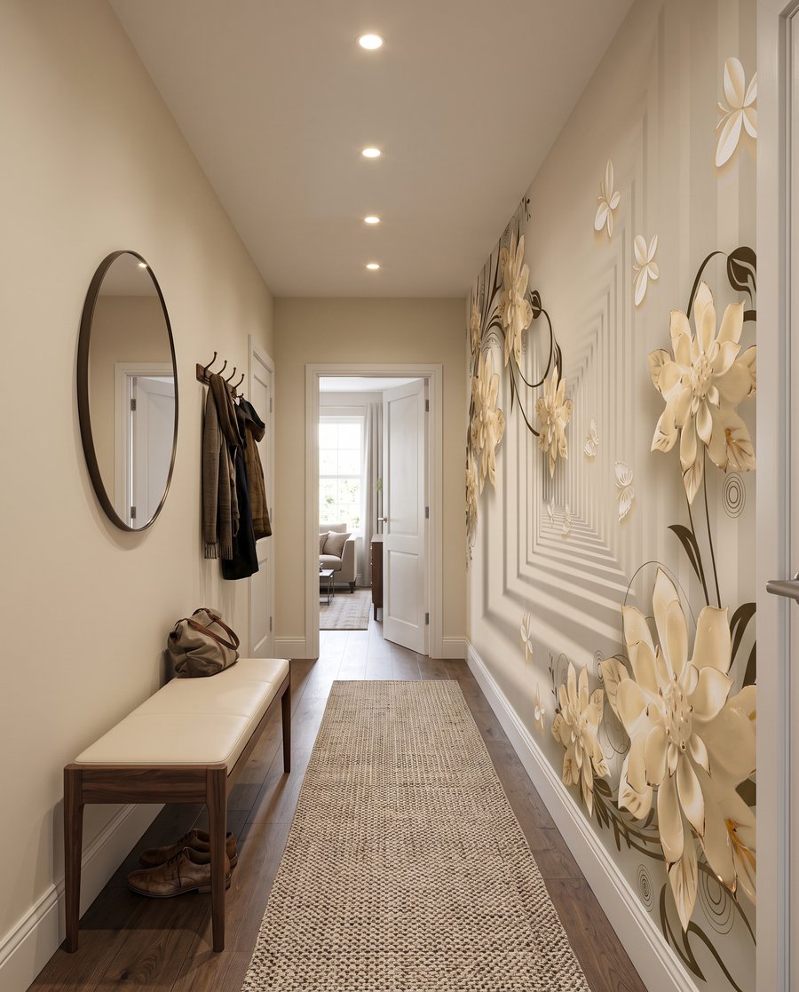 Fiori lungo i corridoi — ambiente 4