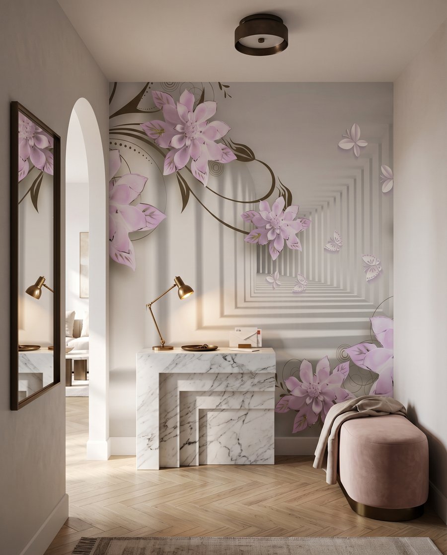 Fiori lungo i corridoi — ambiente 4