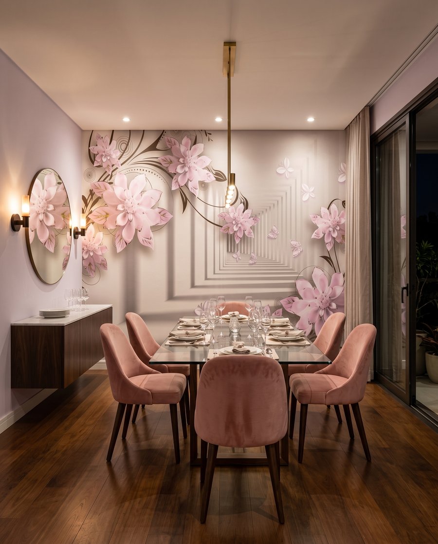 Fiori lungo i corridoi — ambiente 5