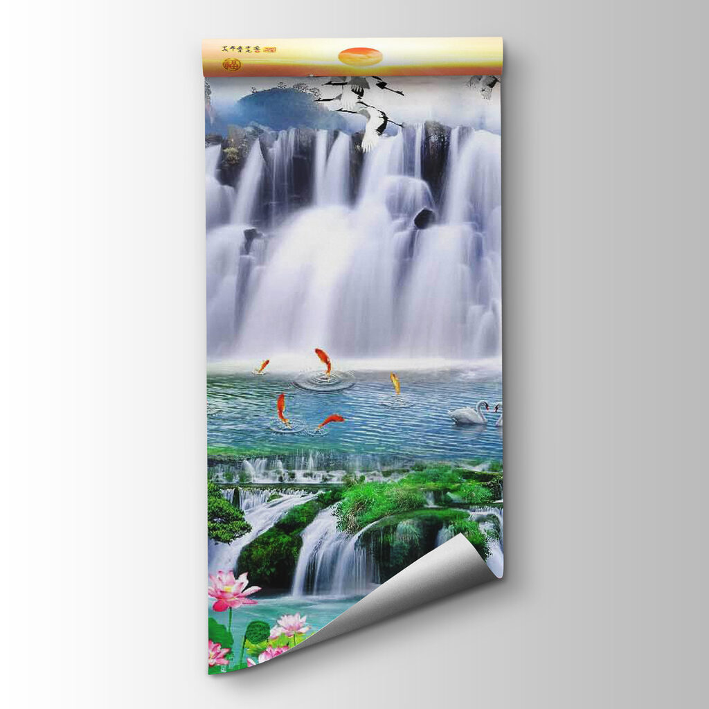 Gru presso le cascate — vista del prodotto