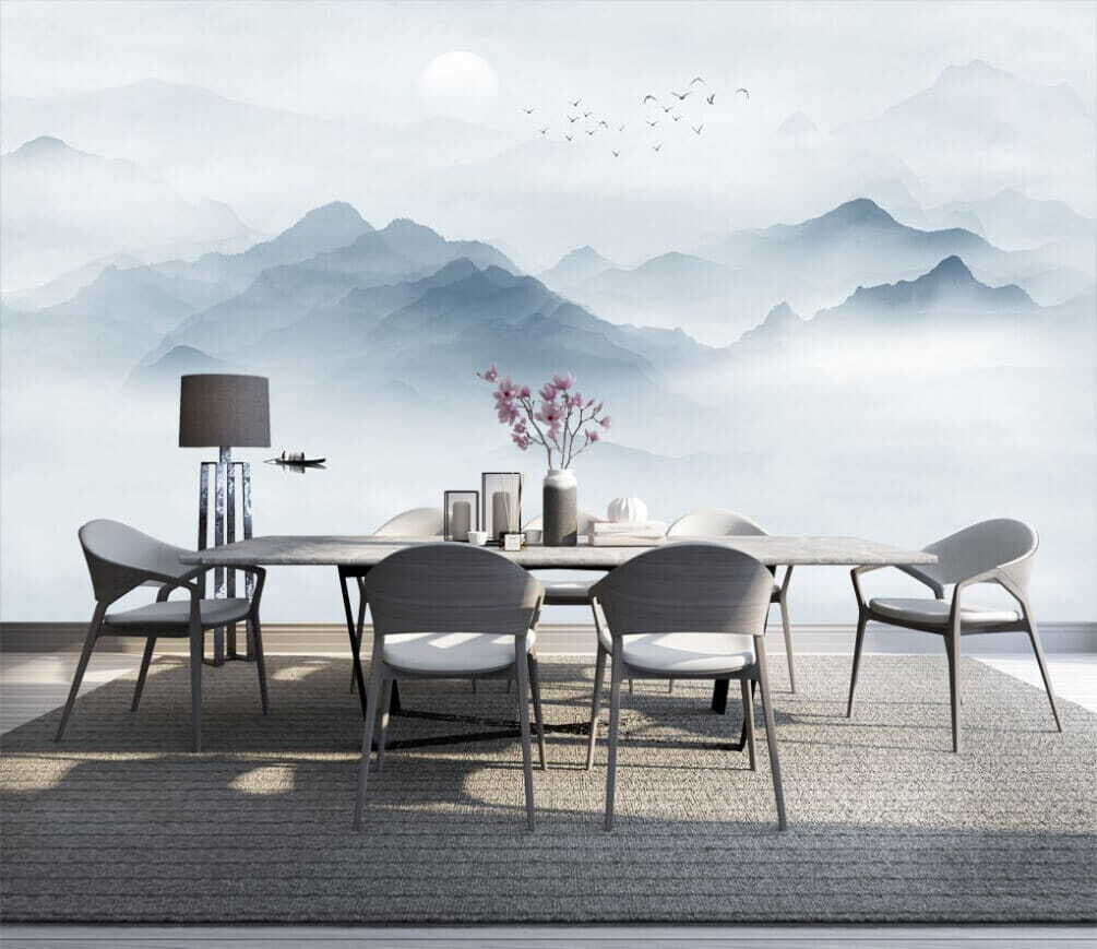 Barchetta nella nebbia — ambiente 1