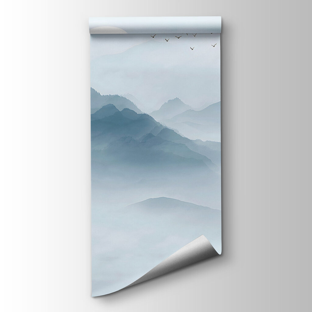 Barchetta nella nebbia — vista del prodotto
