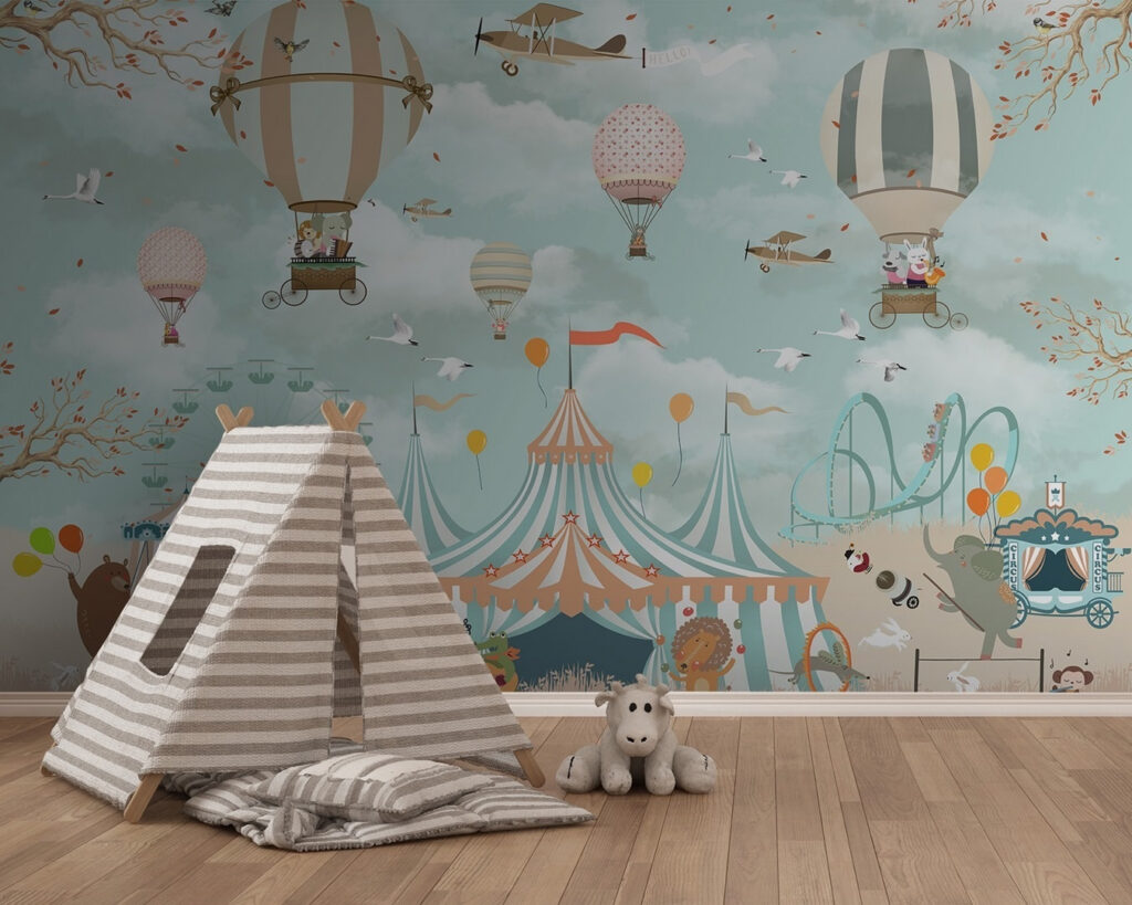 Palloncini sopra il circo — ambiente 2