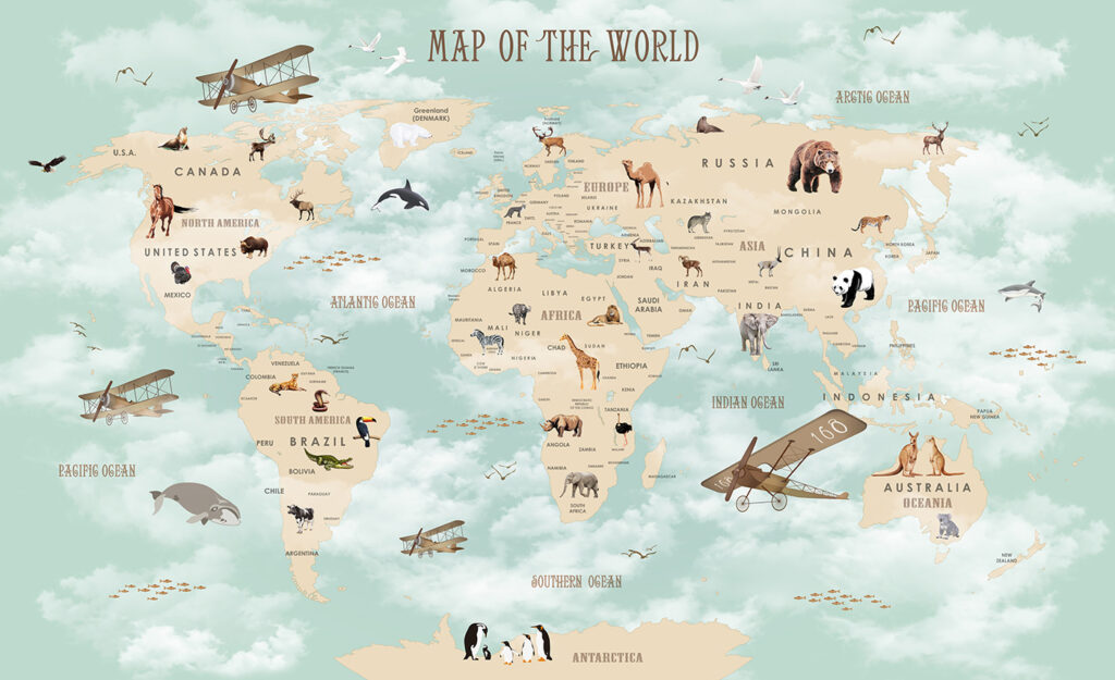 Viaggio tra piccoli animali — design completo