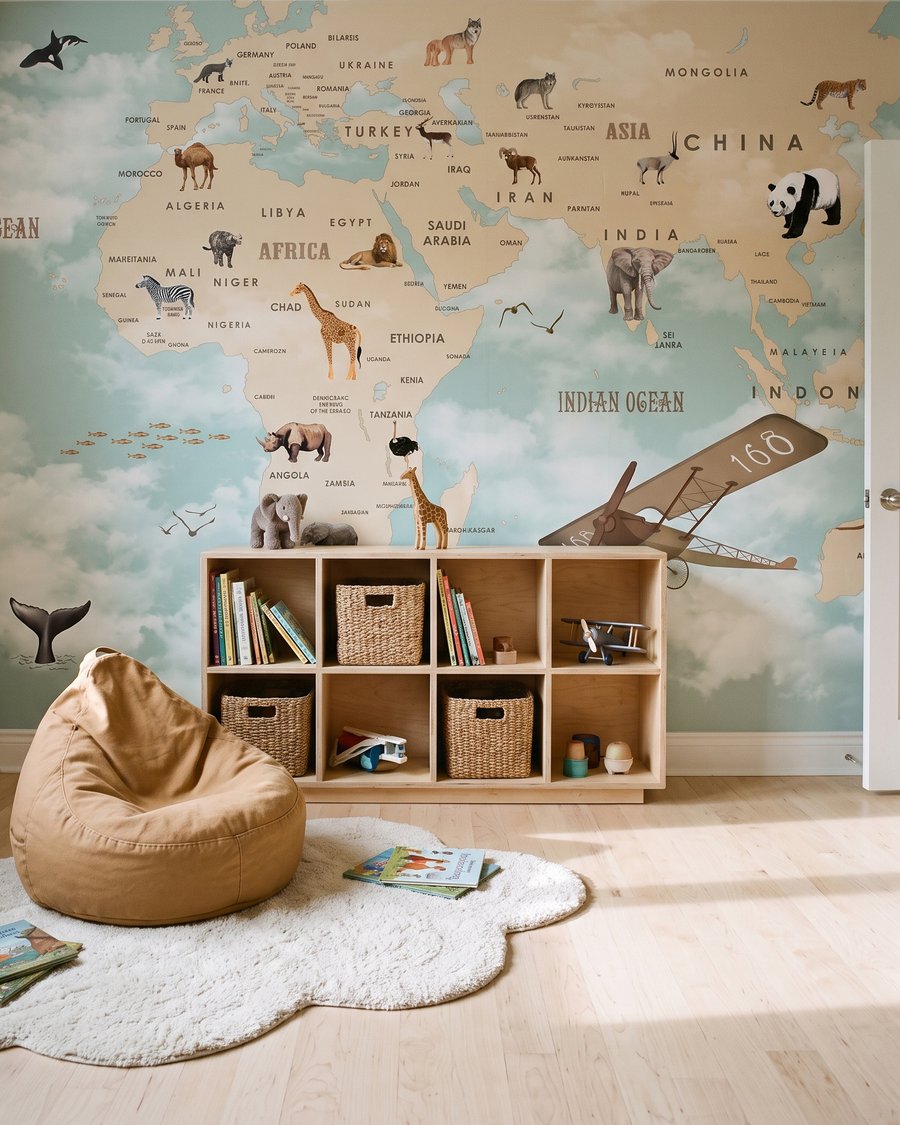 Viaggio tra piccoli animali in un ambiente