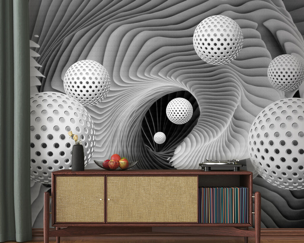 Sfere forate tra nervature — ambiente 2