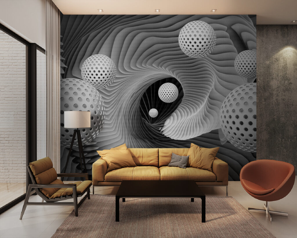 Sfere forate tra nervature — ambiente 4
