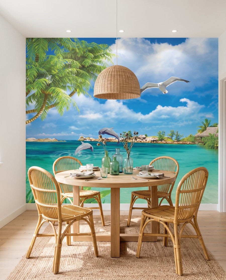 Baia tropicale azzurra — ambiente 4