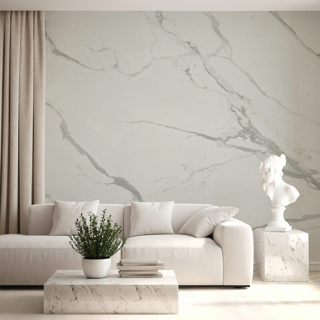 Venature grigie su crema — ambiente 3