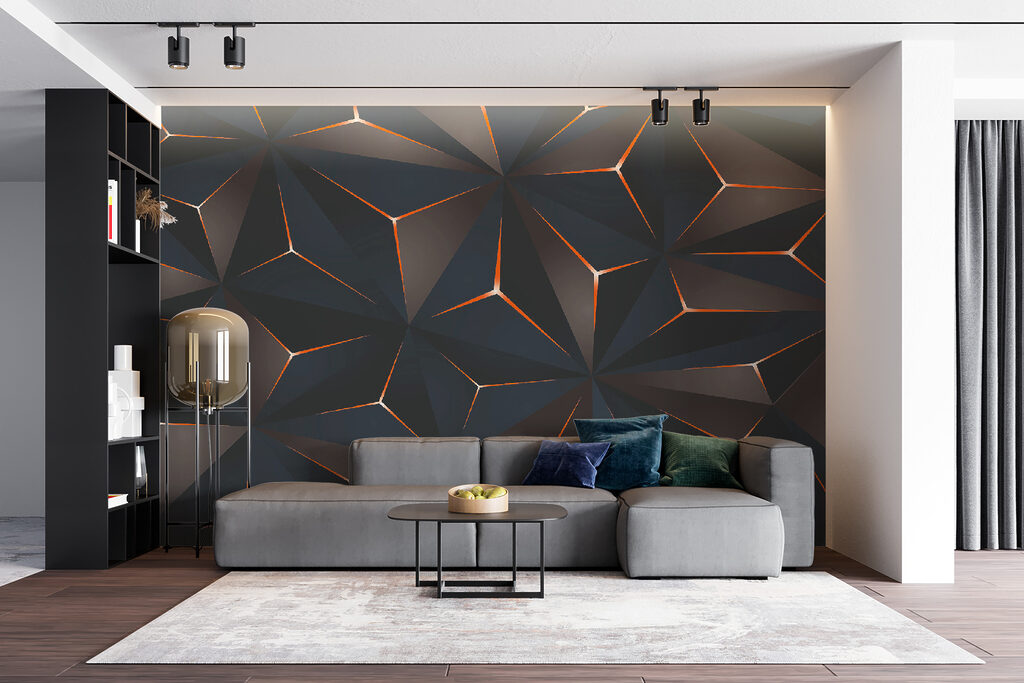 Sfaccettature scure, contorni ramati — ambiente 3