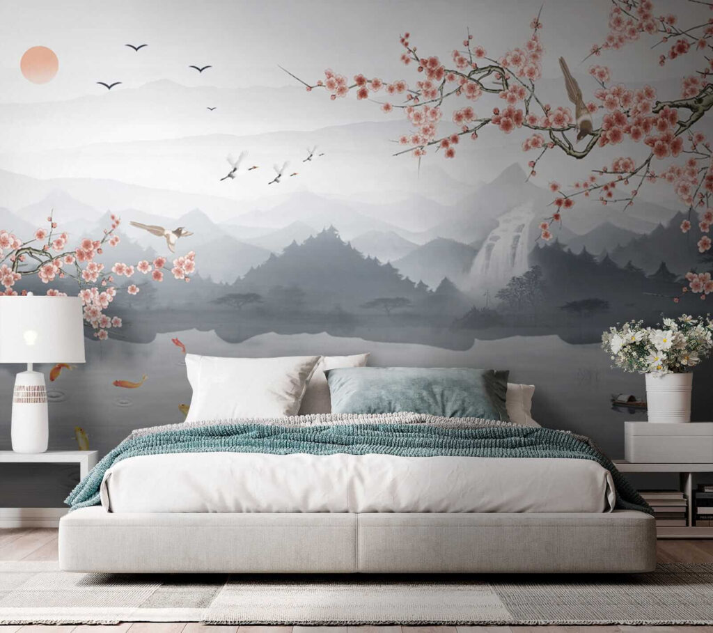 Pesci koi nel lago — ambiente 2