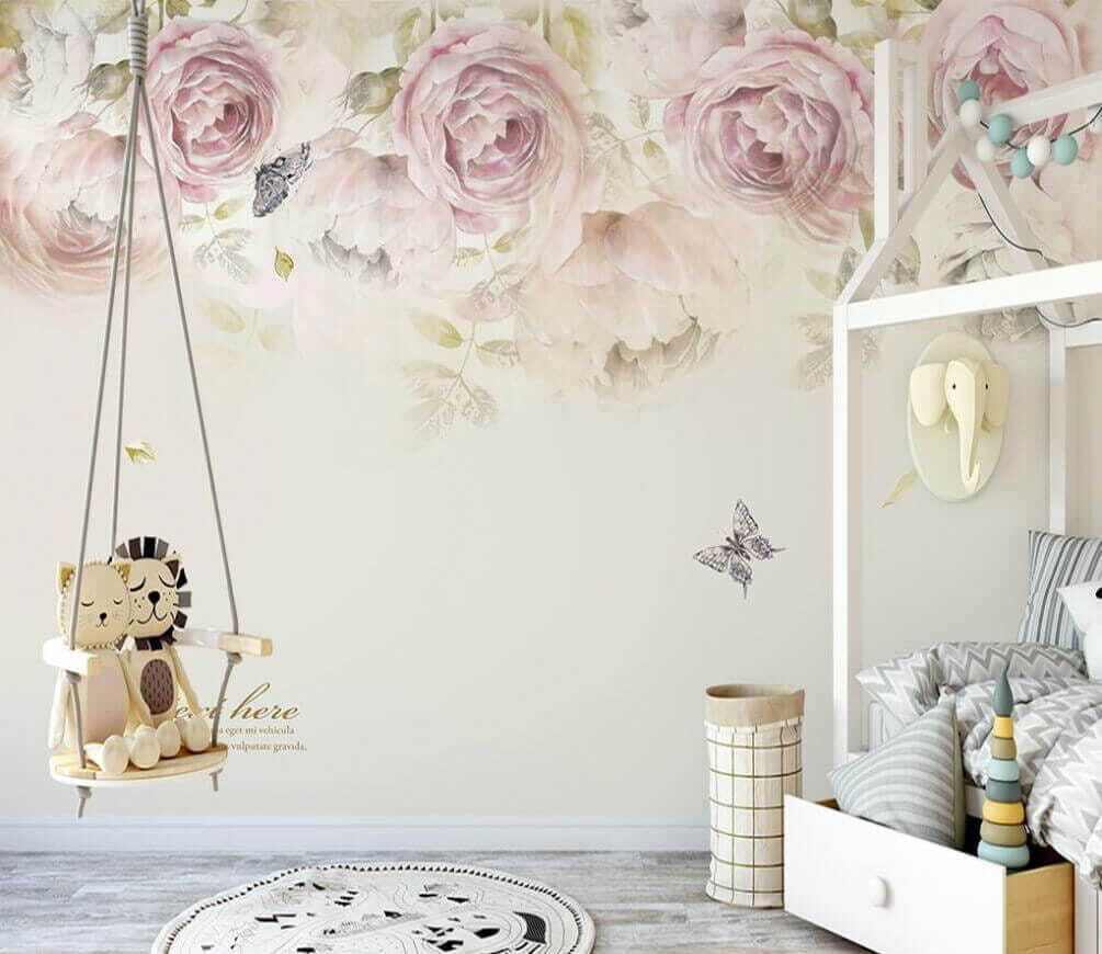 Rose sopra una farfalla — ambiente 1