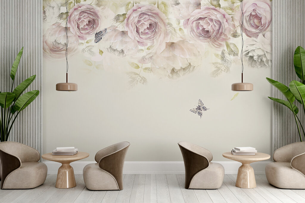 Rose sopra una farfalla — ambiente 3