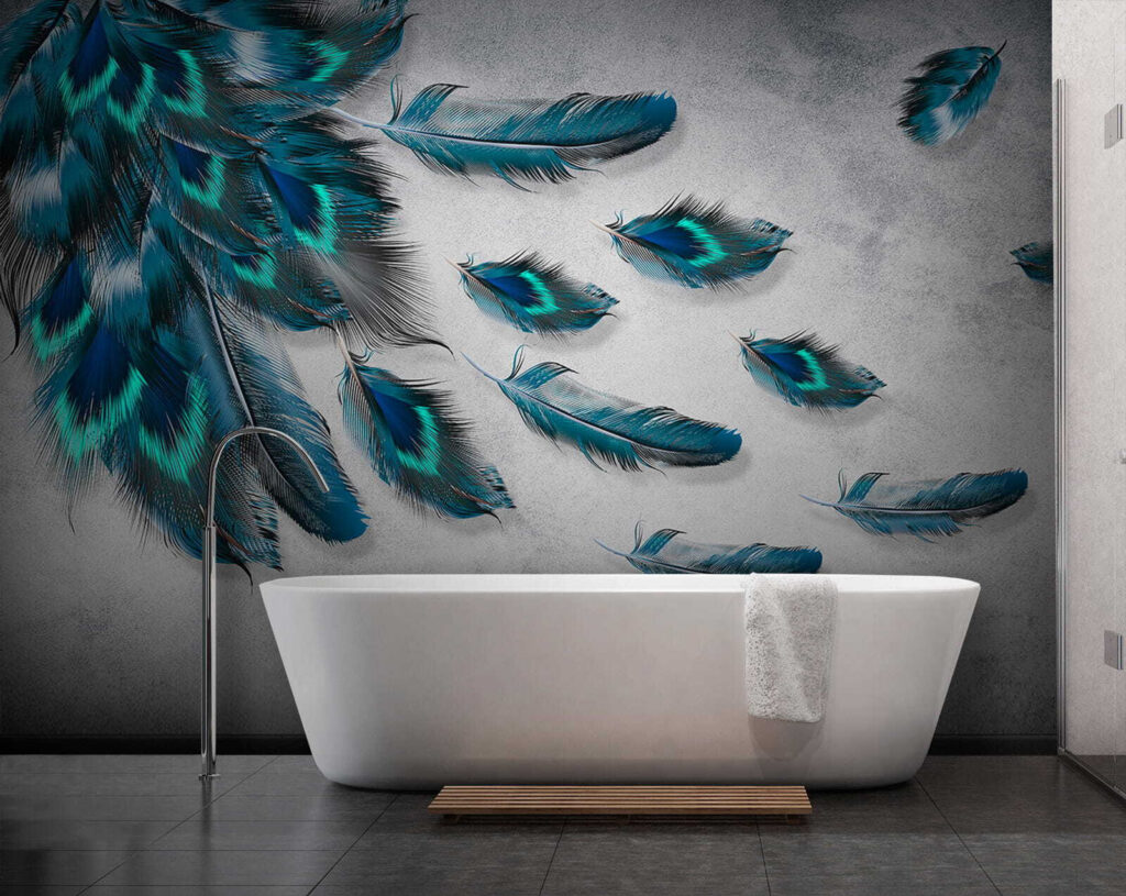 Piume turchesi — ambiente 9