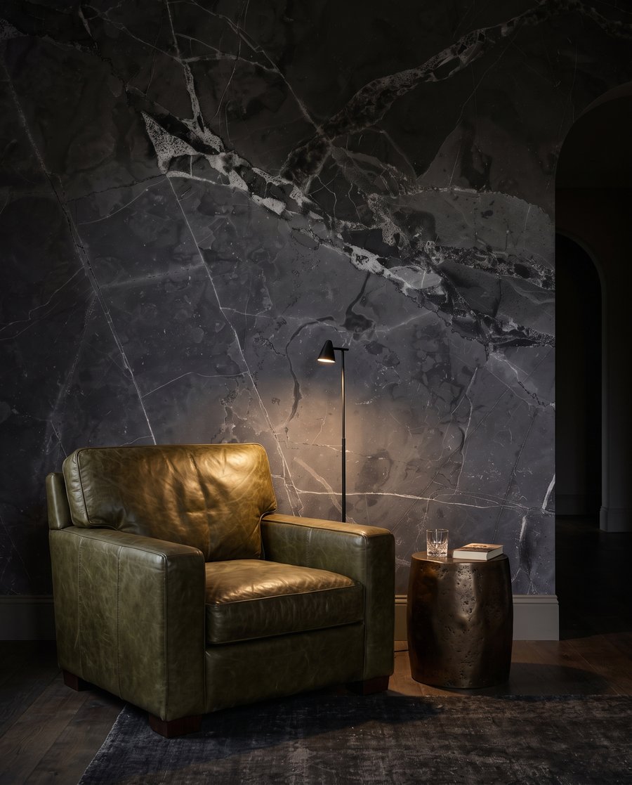 Grigio con venature profonde — ambiente 4