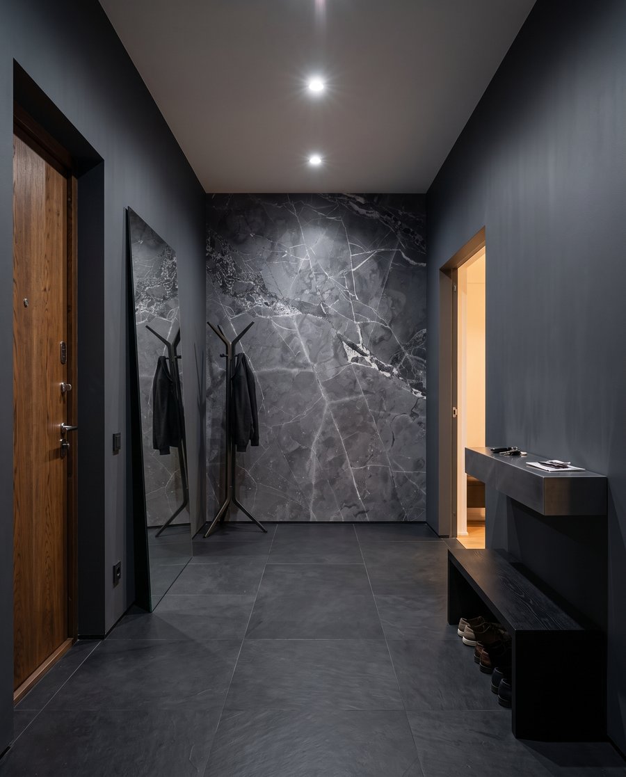 Grigio con venature profonde — ambiente 5