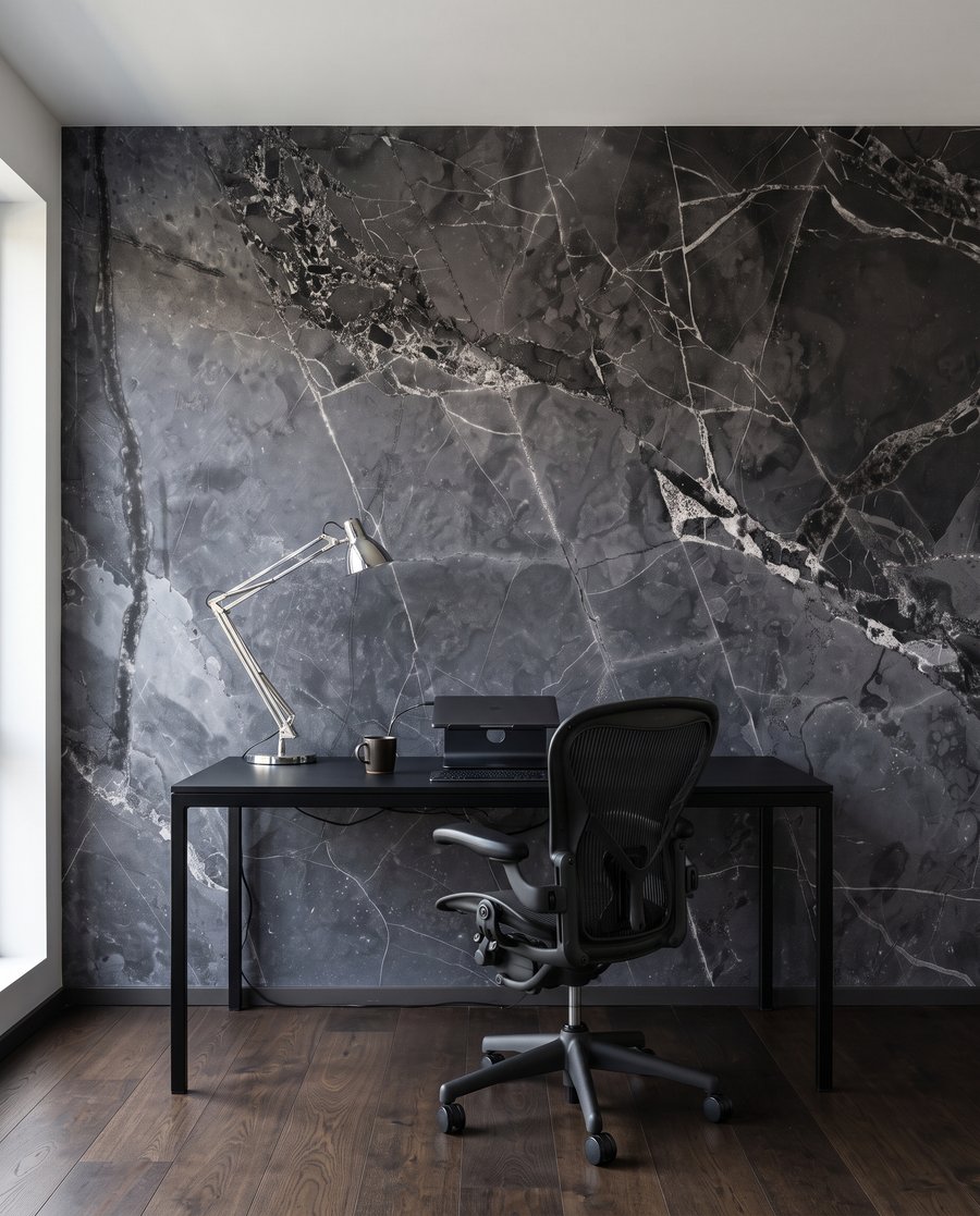 Grigio con venature profonde — ambiente 6