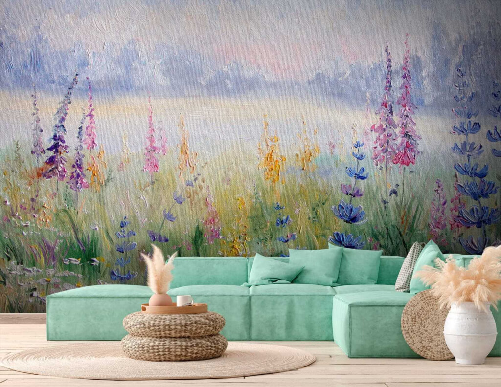 Prato fiorito sul lago — ambiente 7