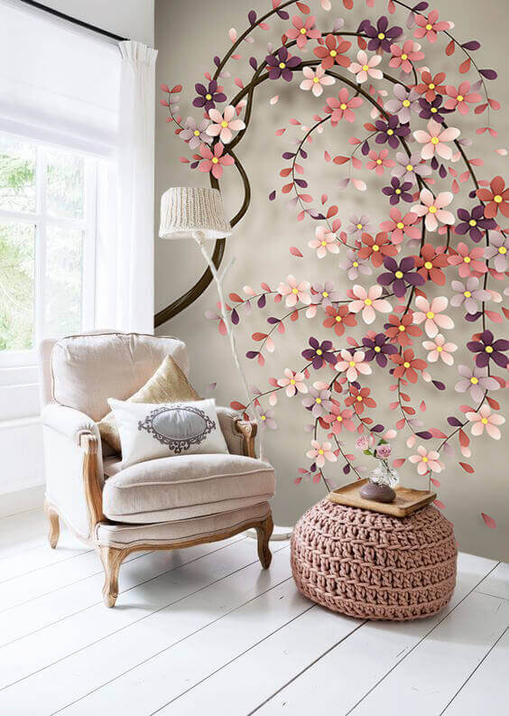 Fiori delicati su rami — ambiente 1