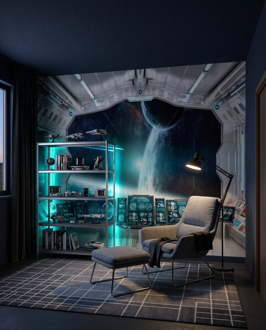 Vista dalla nave spaziale — ambiente 3