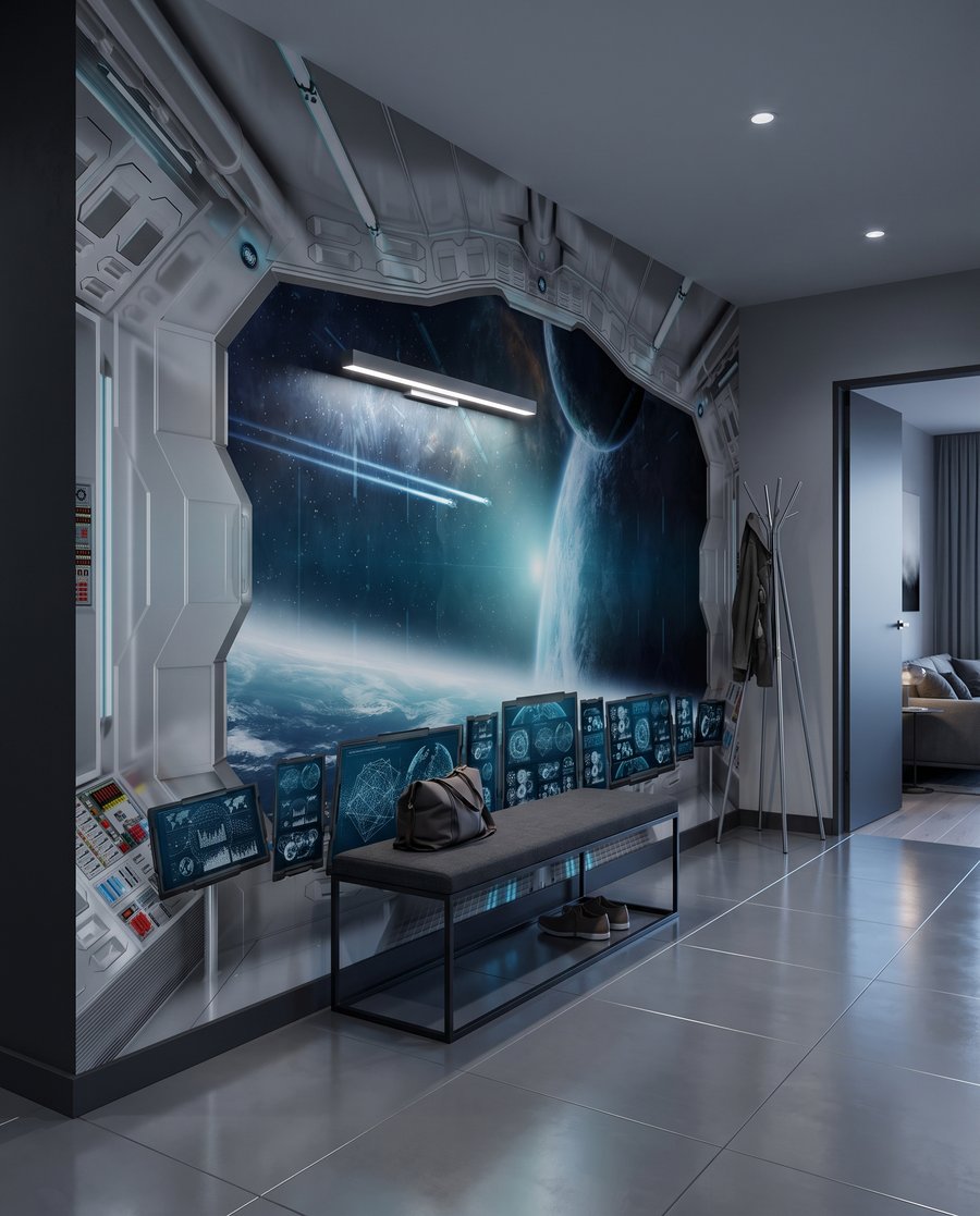 Vista dalla nave spaziale — ambiente 5