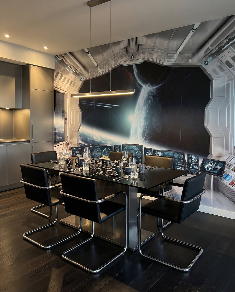 Vista dalla nave spaziale — ambiente 6