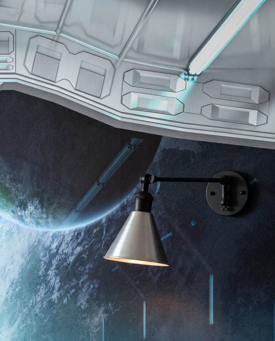Vista dalla nave spaziale — dettaglio