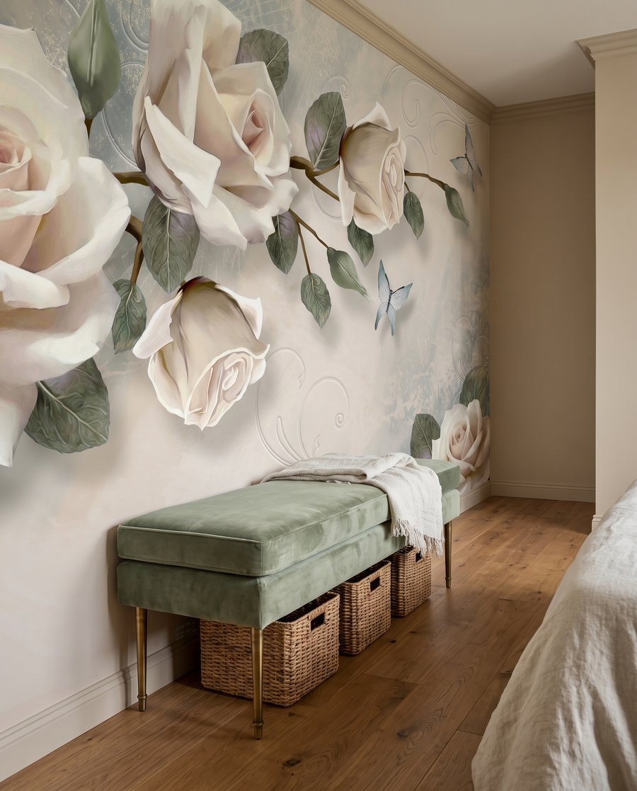 Rose lungo aperture luminose — ambiente 2