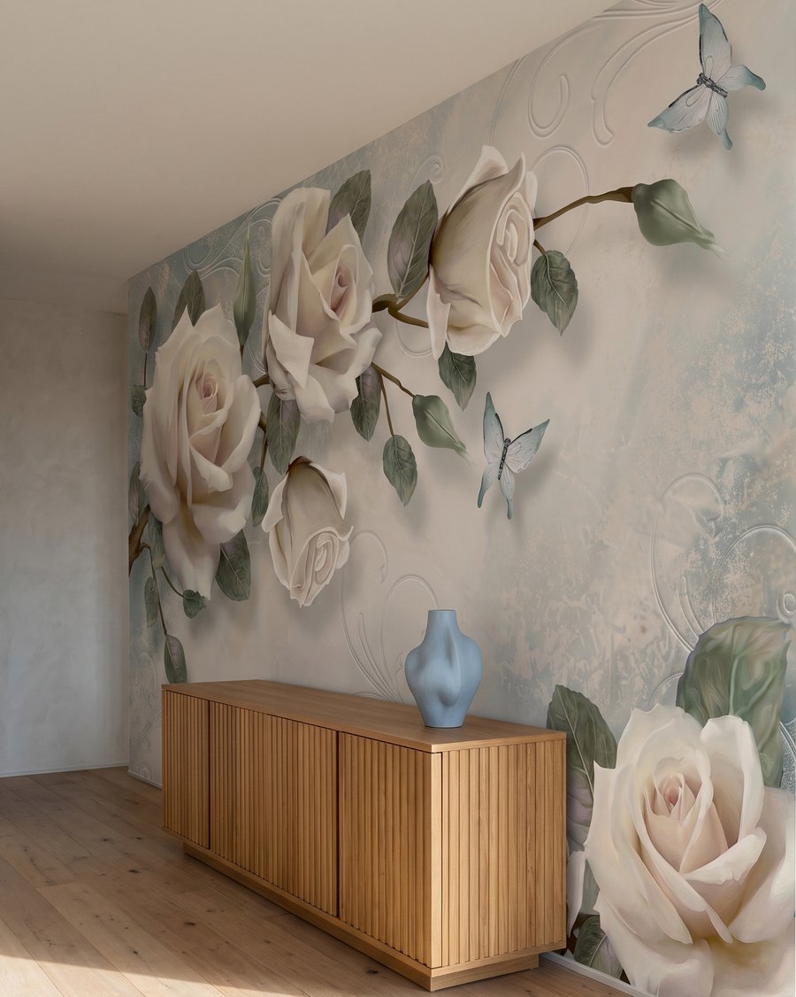 Rose lungo aperture luminose — ambiente 4