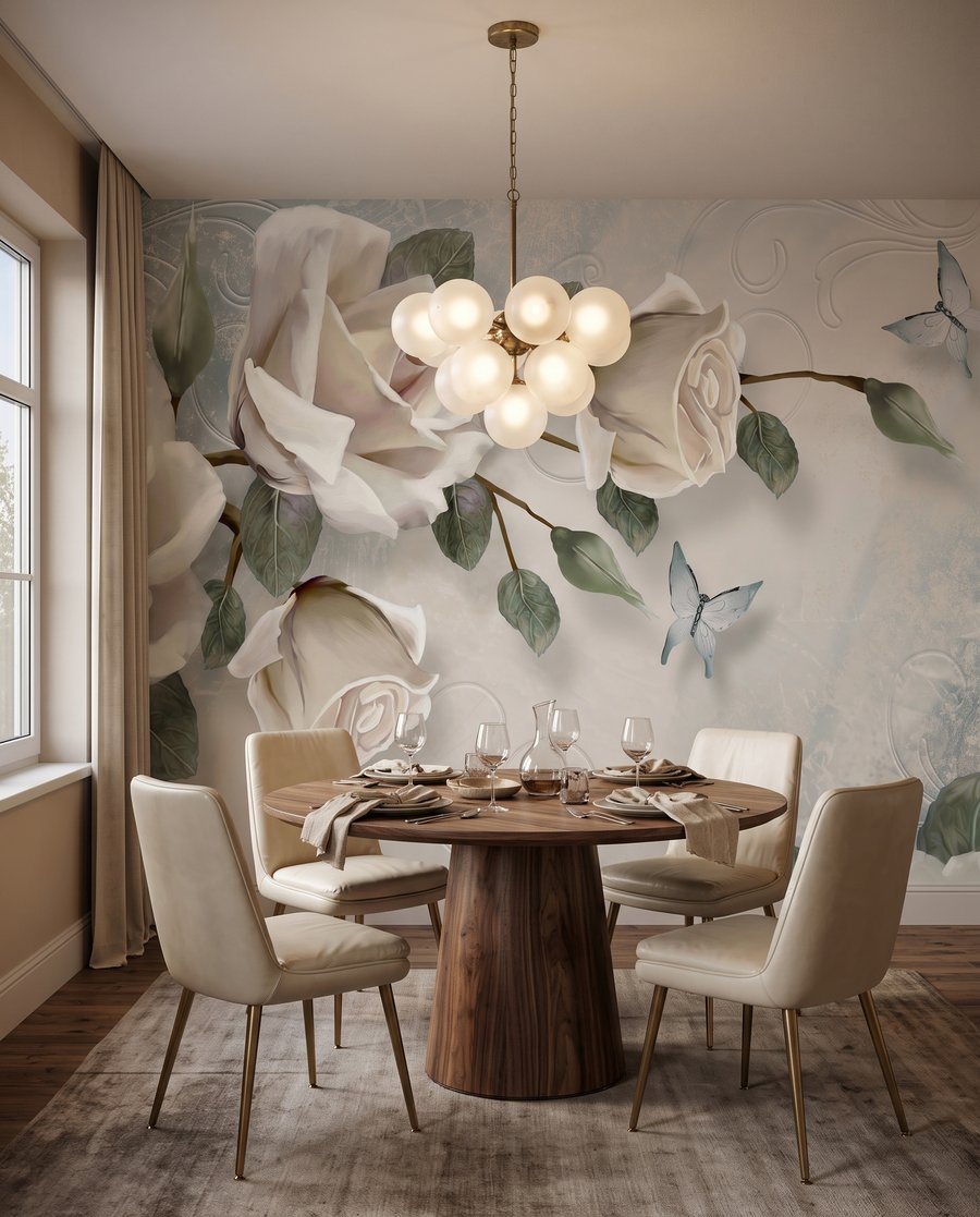 Rose lungo aperture luminose — ambiente 6