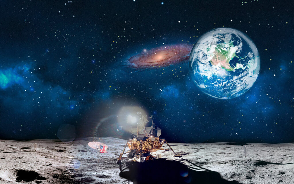 Terra sopra la luna — design completo