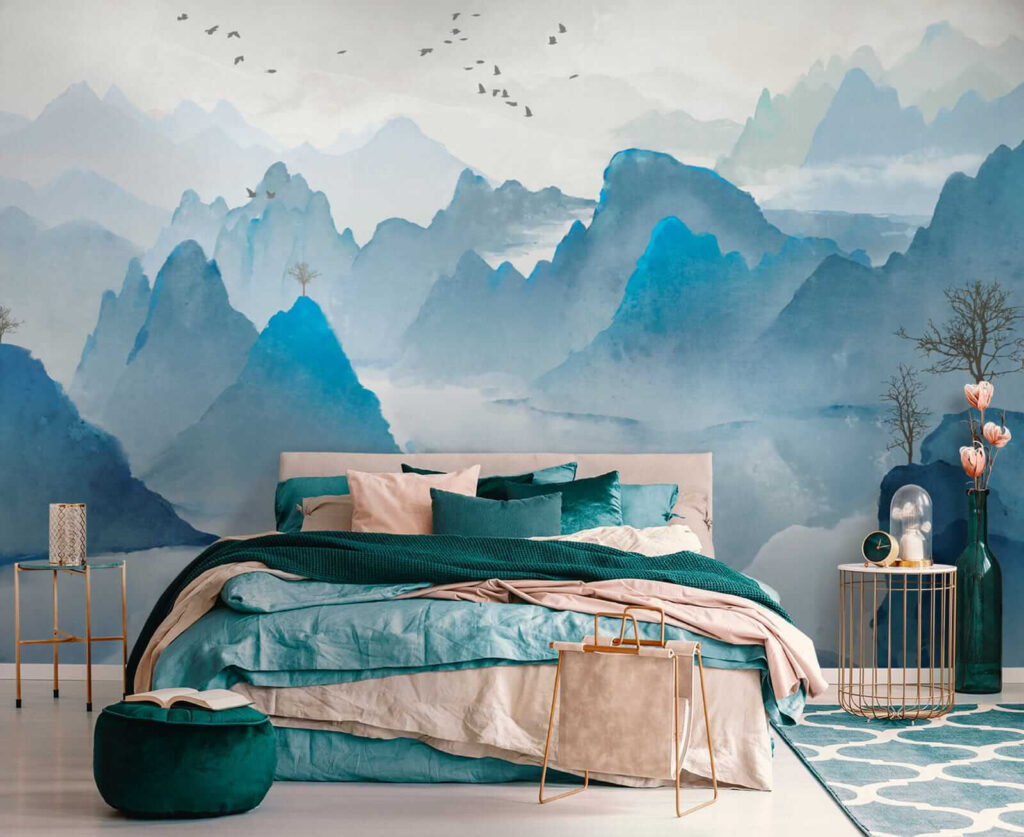Picchi blu sul lago — ambiente 3