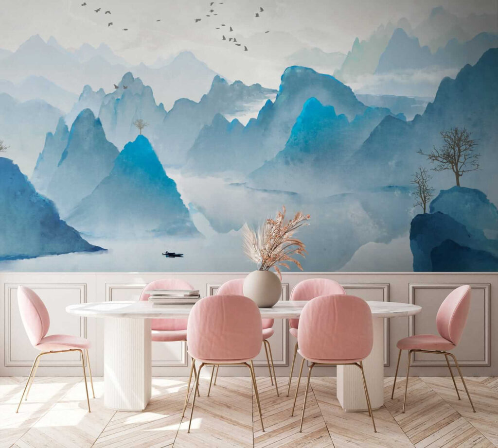 Picchi blu sul lago — ambiente 6
