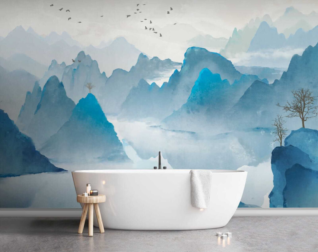 Picchi blu sul lago — ambiente 9