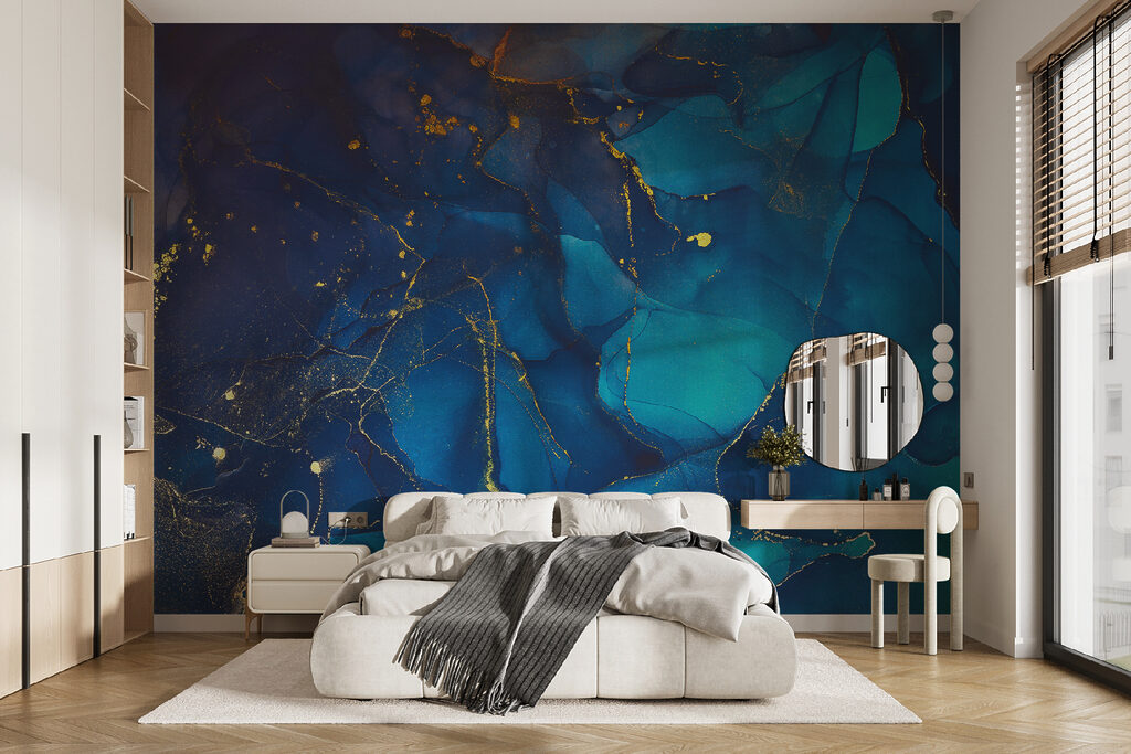 Campi turchesi e oro — ambiente 3