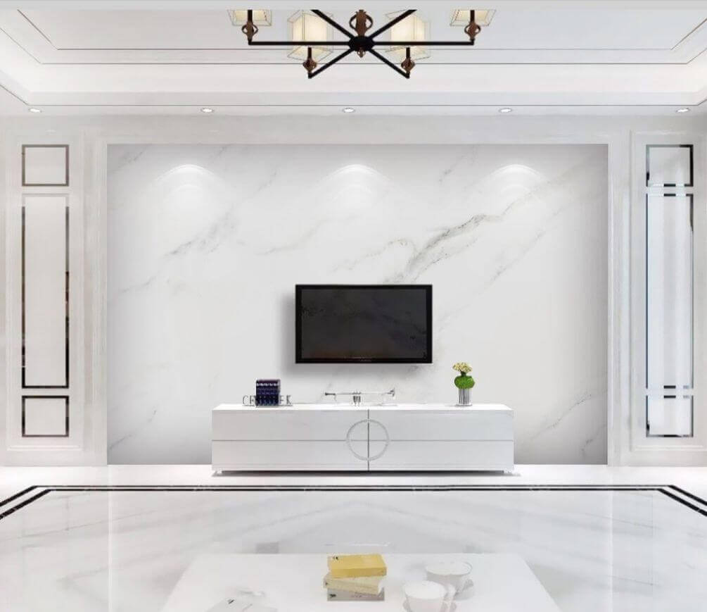 Venature pallide su bianco — ambiente 1