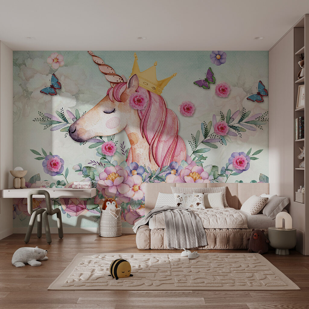 Unicorno con corona — ambiente 3