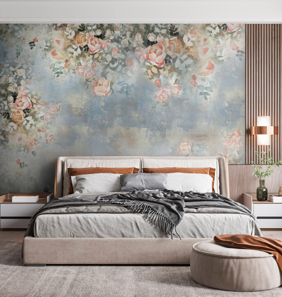 Rose su sfondo sfumato — ambiente 2