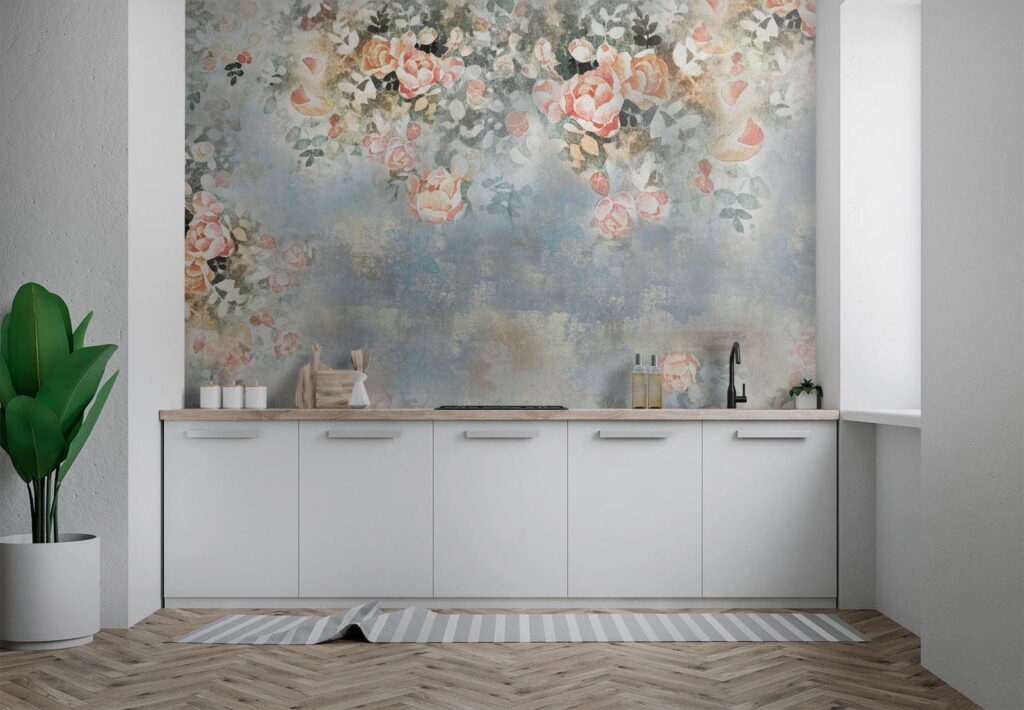 Rose su sfondo sfumato — ambiente 5