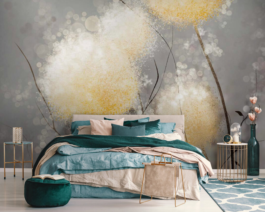 Fiori tondi su rami — ambiente 2