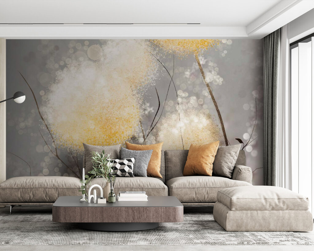 Fiori tondi su rami — ambiente 5