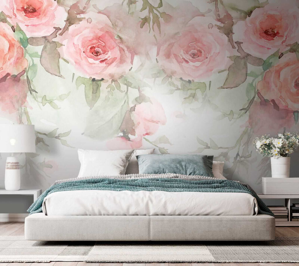 Rose rosa in alto — ambiente 3